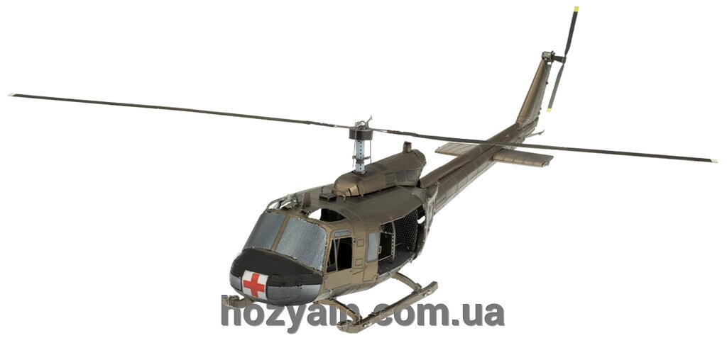 Металевий 3D конструктор "Американський вертоліт UH-1" Metal Earth ME1003 від компанії hozyain. com. ua - фото 1