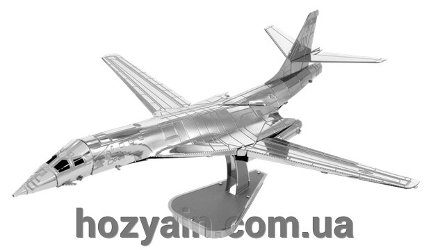 Металевий 3D конструктор "Бомбардувальник B-1B Lancer" Metal Earth MMS162 від компанії hozyain. com. ua - фото 1