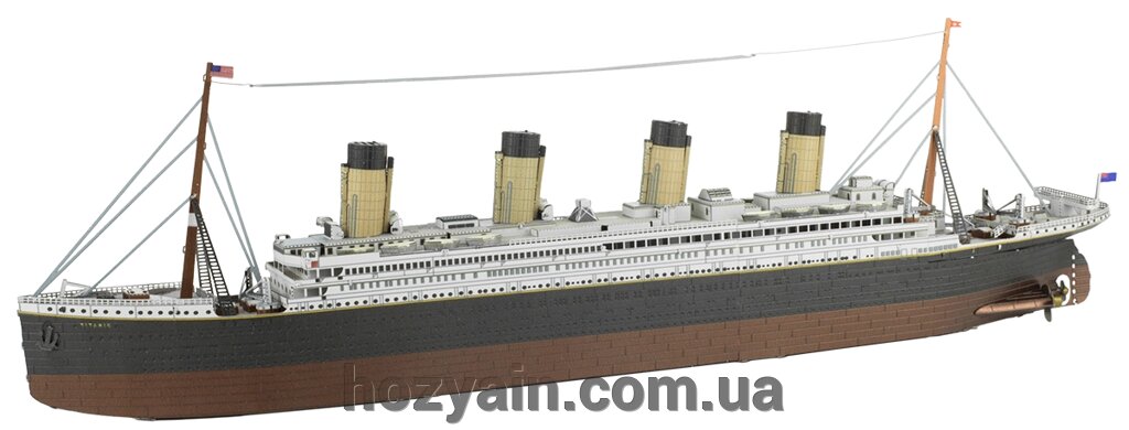 Металевий 3D конструктор "RMS Titanic" Metal Earth PS2004 від компанії hozyain. com. ua - фото 1