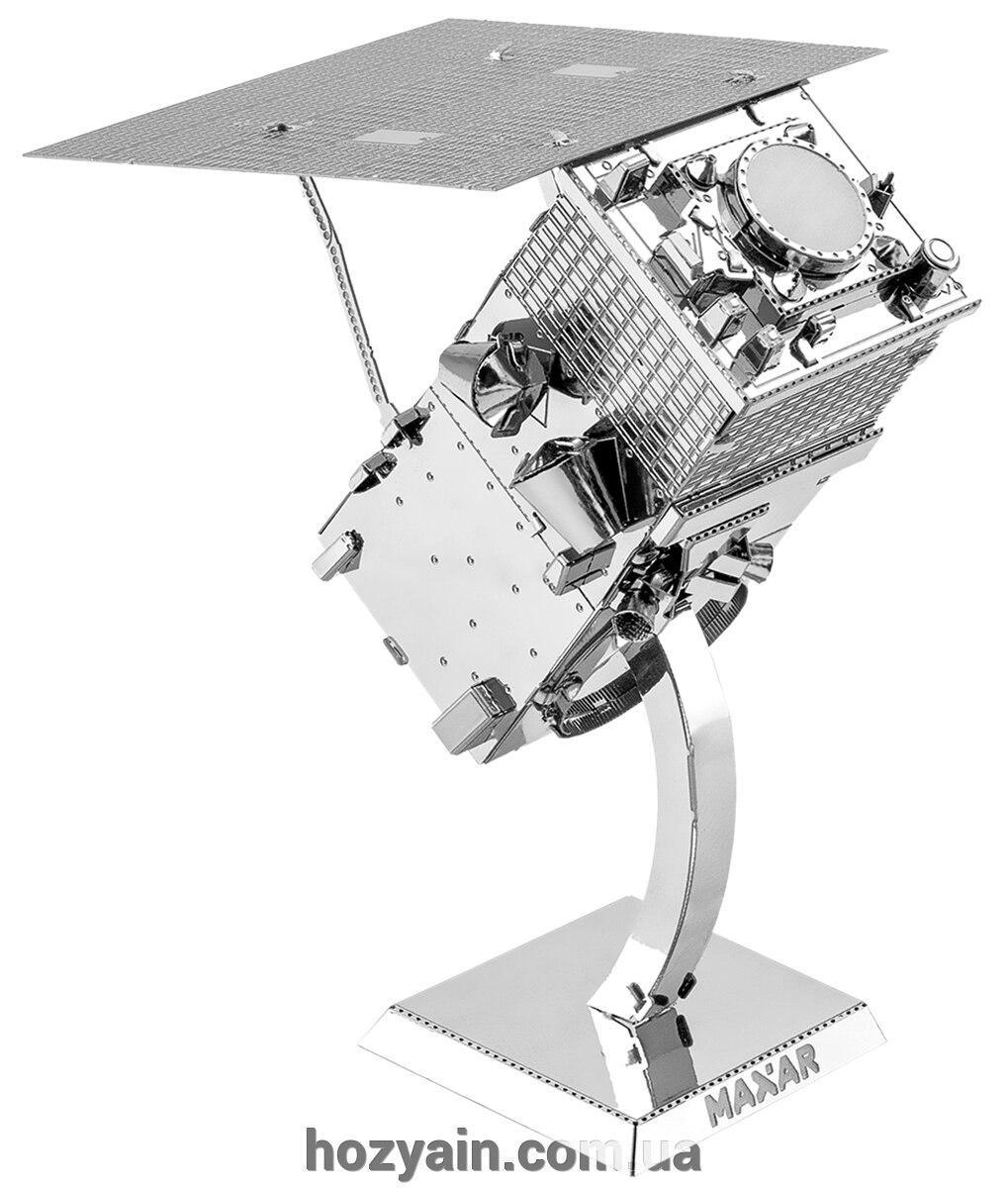 Металевий 3D конструктор "Супутник WorldView Legion" Metal Earth MMS490 від компанії hozyain. com. ua - фото 1