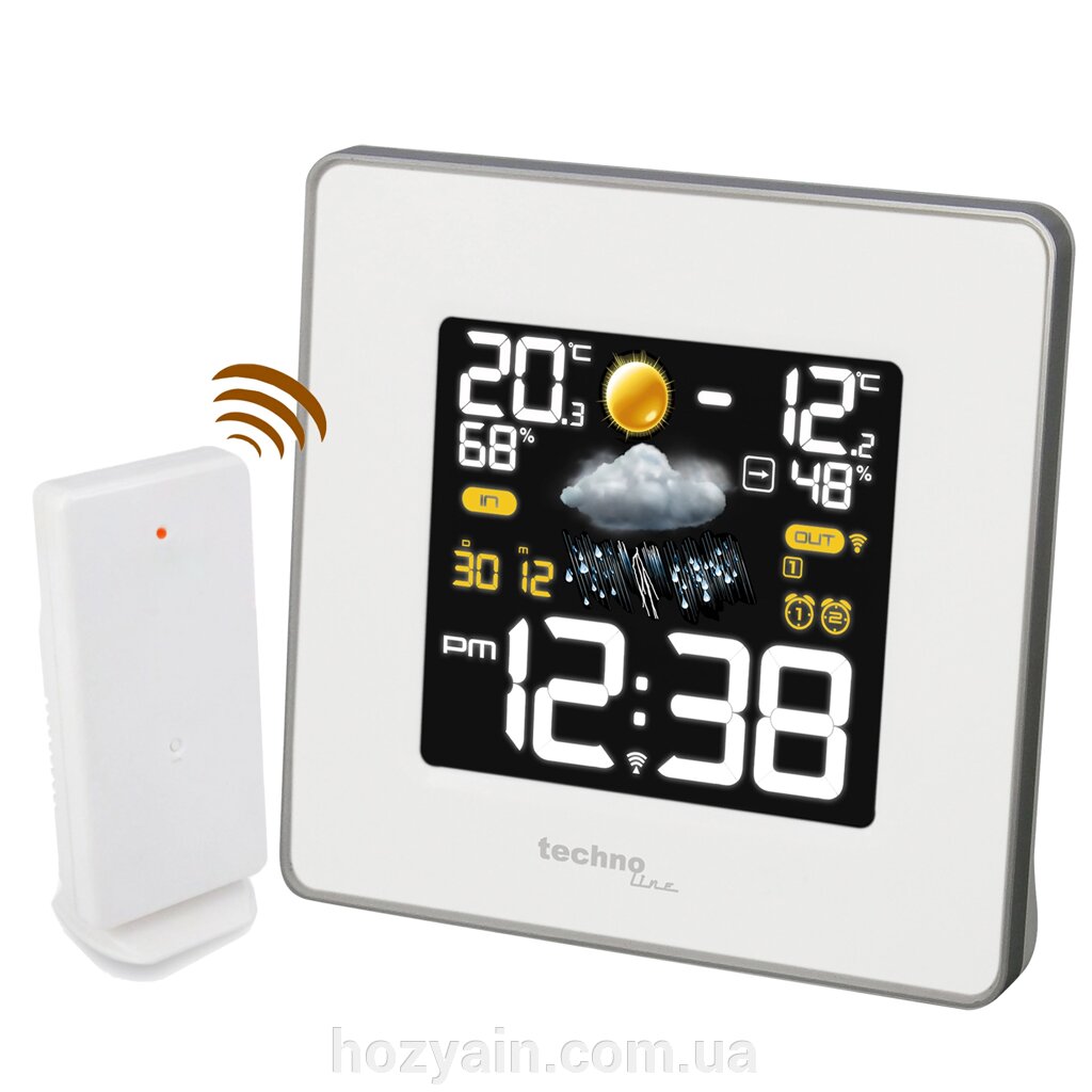 Метеостанція Technoline WS6440 White (WS6440) від компанії hozyain. com. ua - фото 1