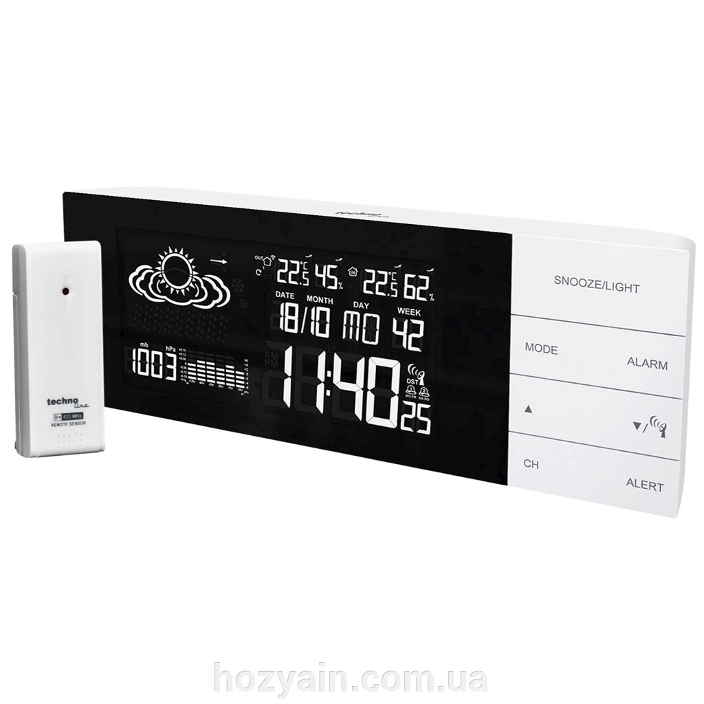 Метеостанція Technoline WS6870 White (WS6870) від компанії hozyain. com. ua - фото 1