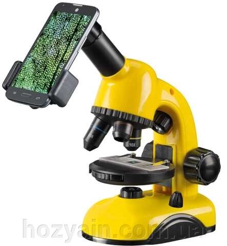 Мікроскоп National Geographic Biolux 40x-800x з набором для дослідів і адаптером для смартфона від компанії hozyain. com. ua - фото 1