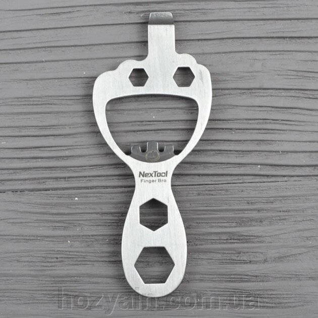 Міні-Мультитул NexTool BOTTLE OPENER Finger Bro KT5009B від компанії hozyain. com. ua - фото 1