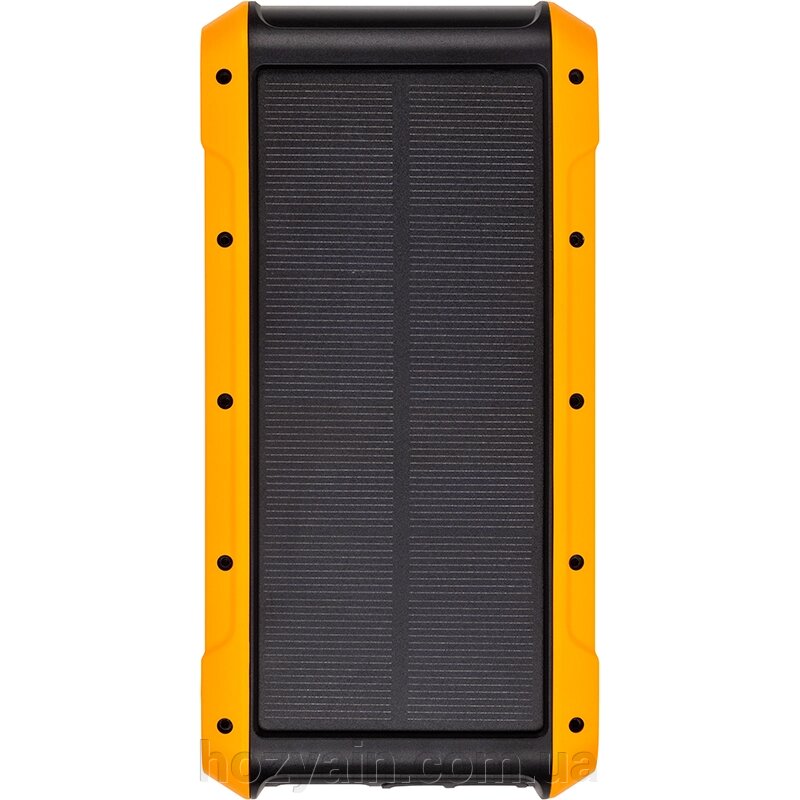 Мобільна батарея PowerPlant 20000mAh, PD 18W, USB-C, 2xUSB-A, QC3.0, Wireless, Solar panel 5.5V-0,2A PB930487 від компанії hozyain. com. ua - фото 1