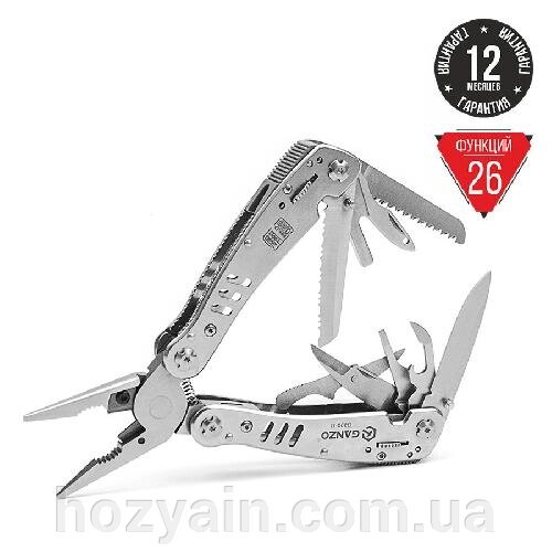 Мультитул Multi Tool Ganzo G302-H від компанії hozyain. com. ua - фото 1