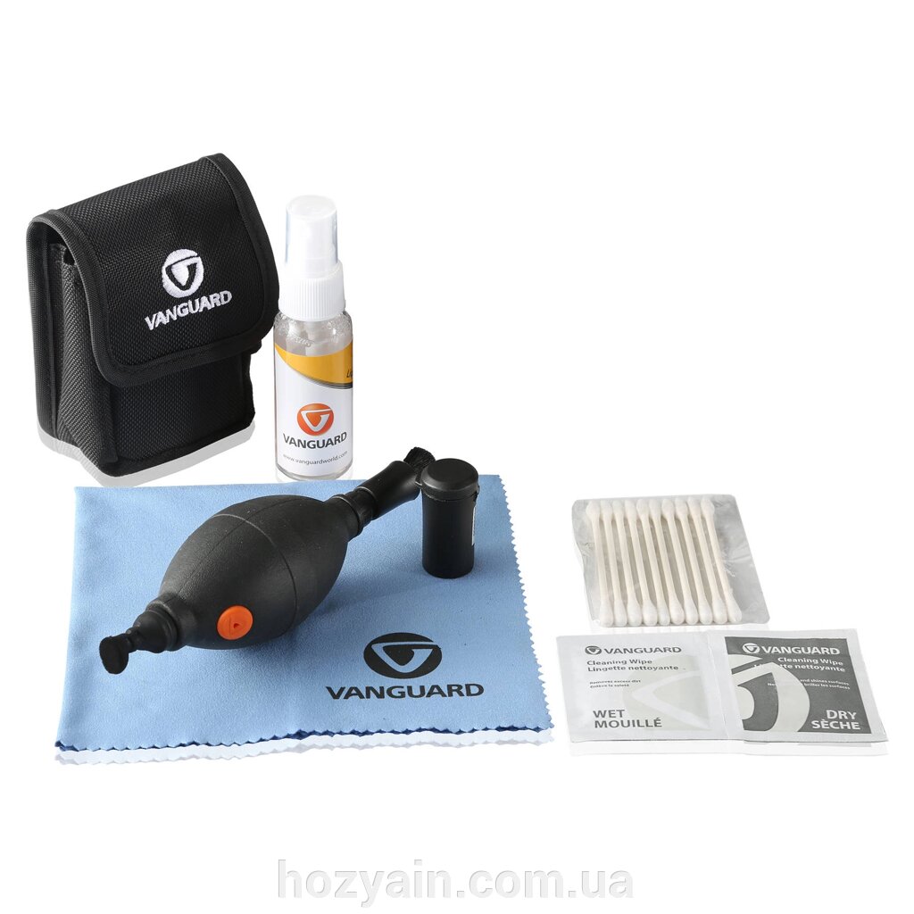 Набір для чистки оптики Vanguard 6-in-1 Cleaning Kit CK6N1 (CK6N1) від компанії hozyain. com. ua - фото 1