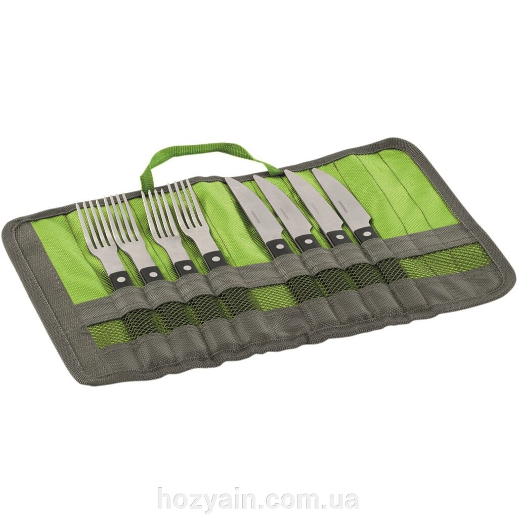 Набір для пікніка Outwell BBQ Cutlery Set Green (650666) від компанії hozyain. com. ua - фото 1