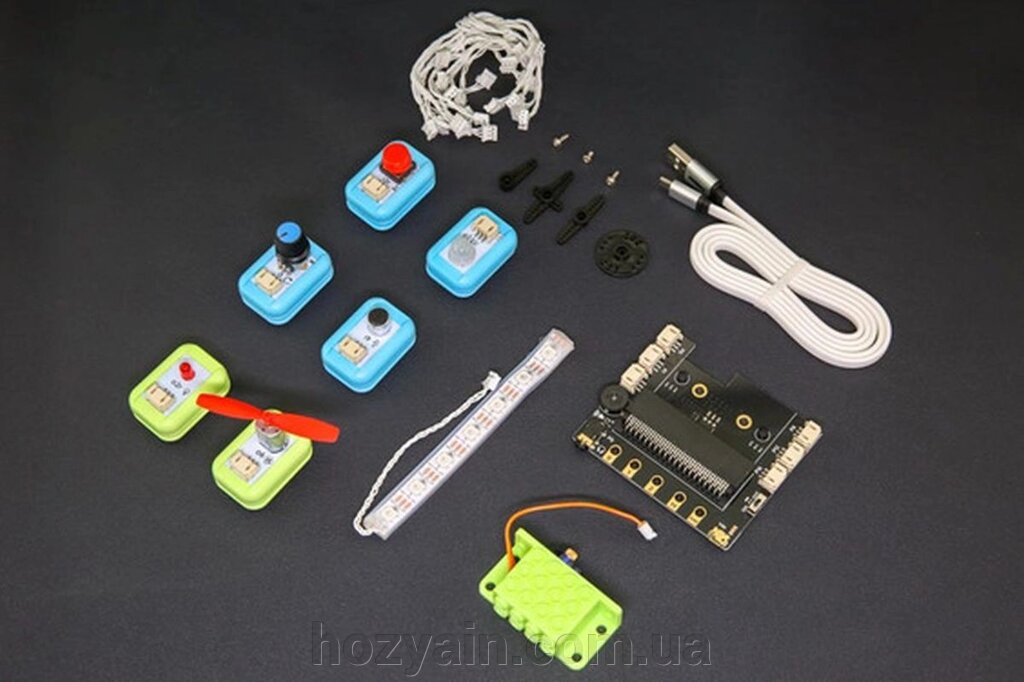 Набір для STEAM-кабінету " Boson Starter Kit for micro: bit " (DFRobot) від компанії hozyain. com. ua - фото 1