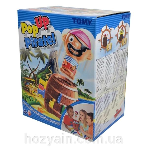 Настільна гра Tomy Games Пірат у бочці (T7028) від компанії hozyain. com. ua - фото 1