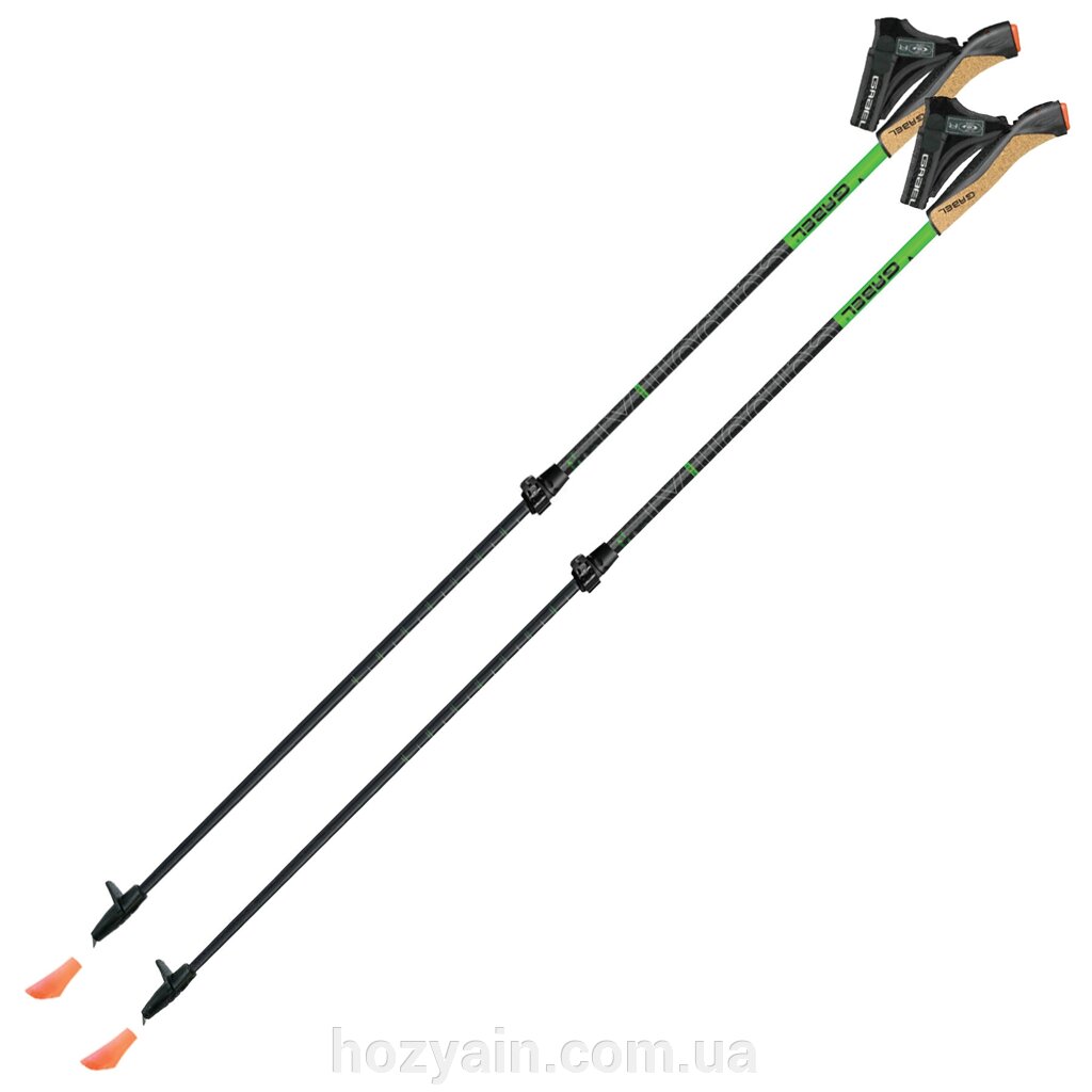 Палиці для скандинавської ходьби Gabel Carbon XT 2S-80 F. L. (7009351490000) від компанії hozyain. com. ua - фото 1