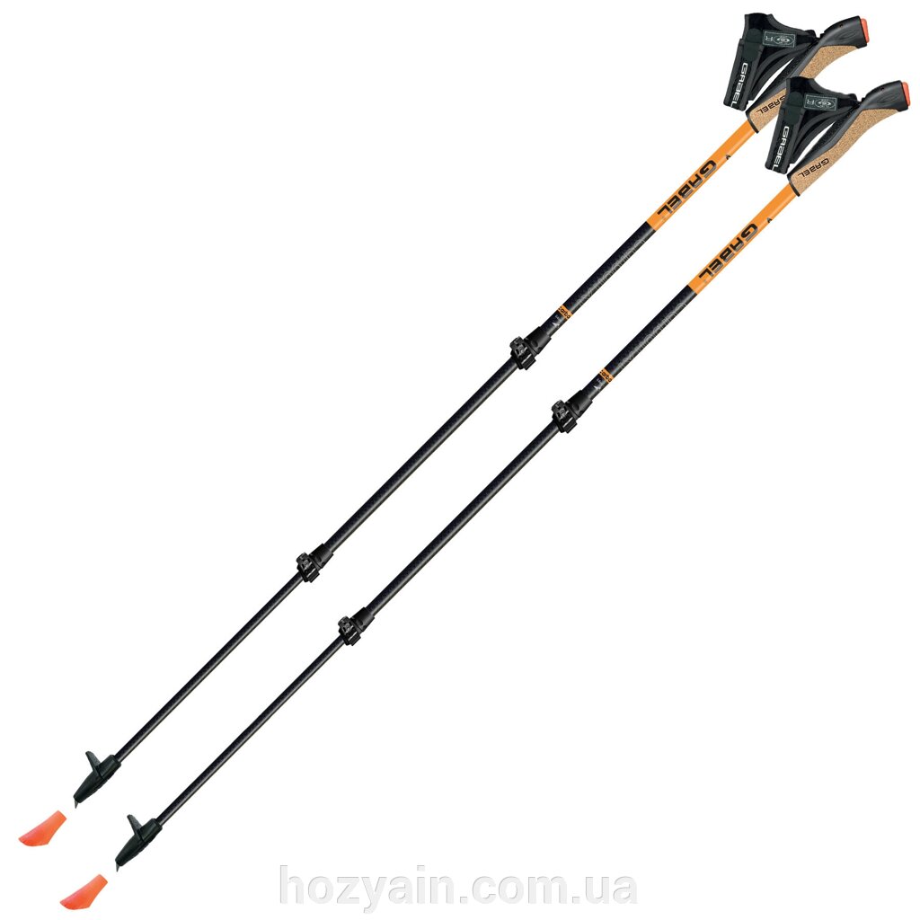 Палиці для скандинавської ходьби Gabel Carbon XT 3S-100 (7009351420000) від компанії hozyain. com. ua - фото 1