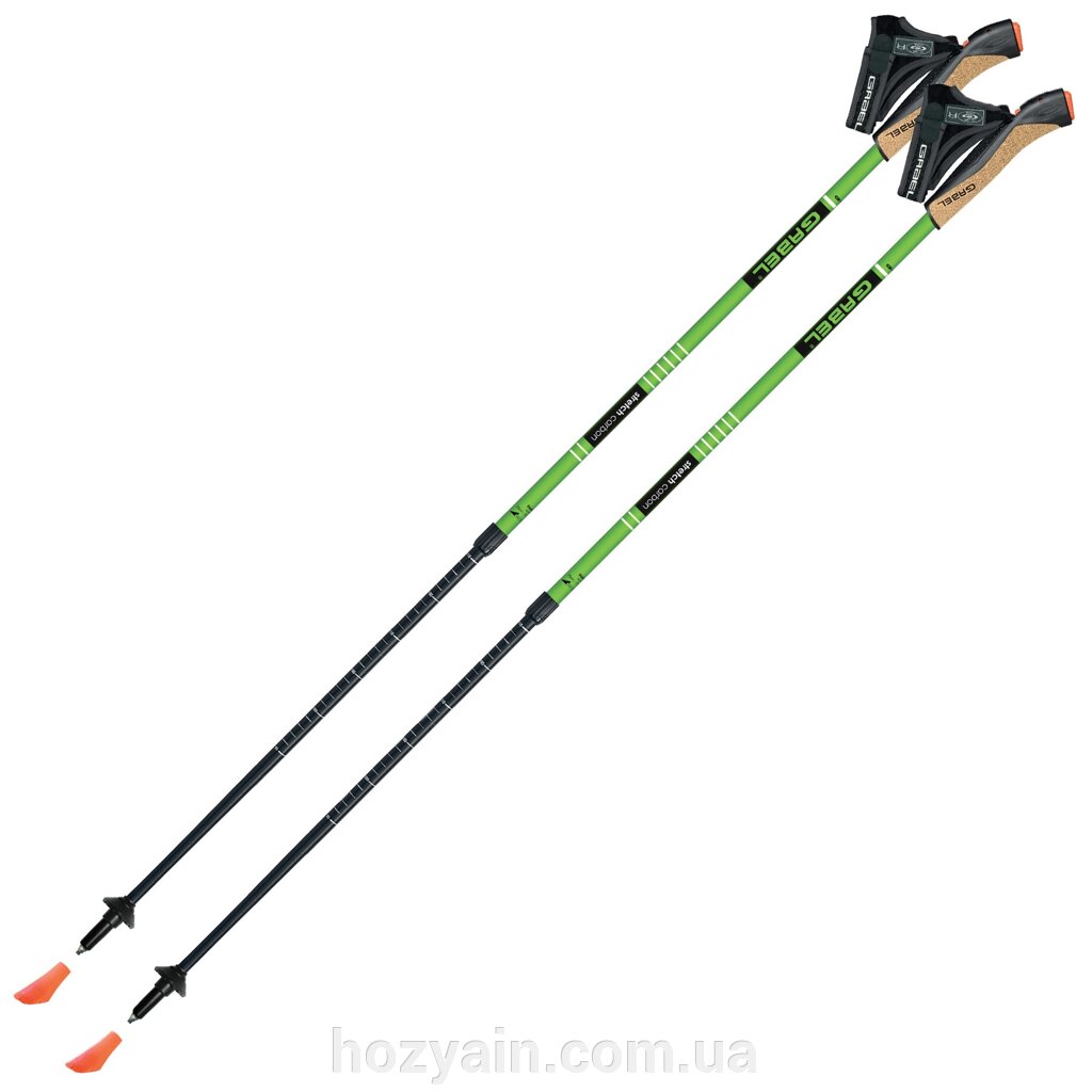 Палиці для скандинавської ходьби Gabel Stretch Lite Carbon (7008352600000) від компанії hozyain. com. ua - фото 1