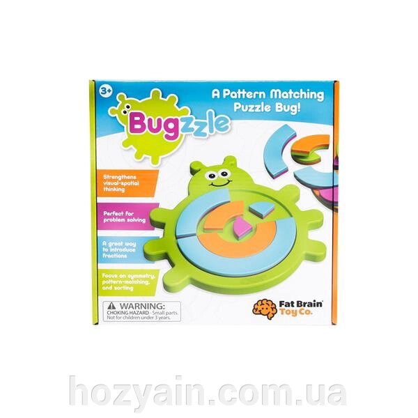 Пазл Fat Brain Toys Bugzzle Збери жука (F209ML) від компанії hozyain. com. ua - фото 1