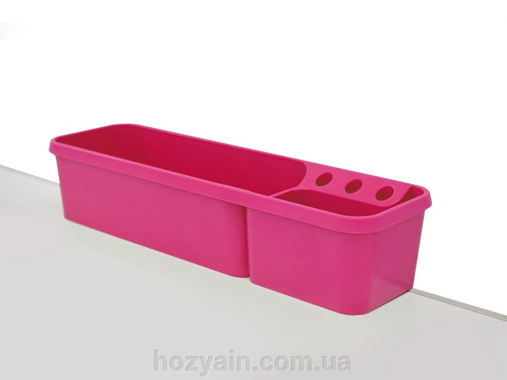 Пенал для олівців навісний Evo-кids Hinged-case Pink (18 мм) від компанії hozyain. com. ua - фото 1