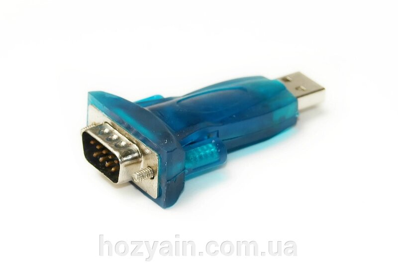 Перехідник PowerPlant USB 2.0 - COM (RS-232) KD00AS1286 від компанії hozyain. com. ua - фото 1