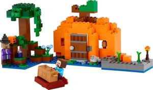 Конструктор LEGO Minecraft Гарбузова ферма 257 деталей (21248)