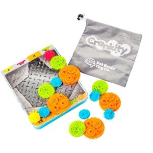 Гра-головоломка Fat Brain Toys Crankity Різнокольорові шестерні (F140ML)