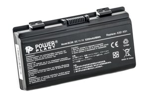 Акумулятор PowerPlant для ноутбуків ASUS X51H (A32-T12, AS5151LH) 11.1V 5200mAh NB00000011