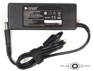 Блок живлення для ноутбуків PowerPlant DELL 220V, 19.5V 90W 4.62A (7.4*5.0) DE90G7450