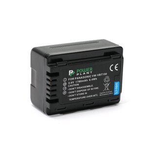 Акумулятор PowerPlant Panasonic VW-VBT190 1780mAh DV00DV1412