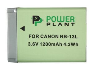 Акумулятор PowerPlant Canon NB-13L 1200mAh DV00DV1403