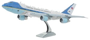 Металевий 3D конструктор "Літак Air Force One" Metal Earth ME1001