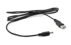 Кабель PowerPlant 2.0 USB AM – DC 5.5*2.1 pin, 1 м CA911356