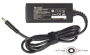 Блок живлення для ноутбуків PowerPlant DELL 220V, 19.5V 45W 2.31A (4.5*3.0) DE45G4527