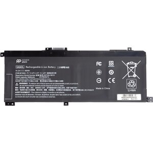 Акумулятор PowerPlant для ноутбуків HP Envy X360 15-DR (SA04XL) 15.2V 3680mAh NB461905