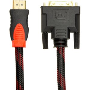 Відео кабель PowerPlant HDMI - DVI, 1.5м CA911127