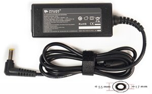 Блок живлення для ноутбуків PowerPlant ACER 220V, 19V 40W 2.15A (5.5*1.7) AC40F5517