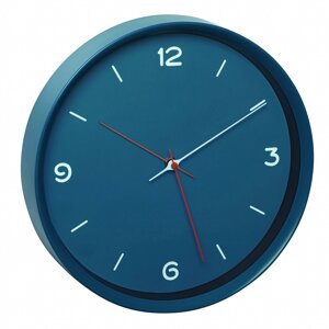 Настінний годинник TFA 60305606 Sweep, синьо-блакитний, d=309x50 мм