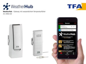 Температурна станція для смартфонів TFA 31400202 WeatherHub, Set2