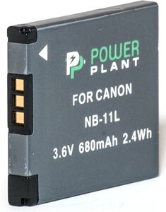 Акумулятор PowerPlant Canon NB-11L 680mAh DV00DV1303