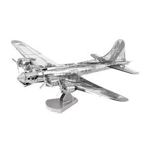 Металевий 3D конструктор "Бомбардувальник B-17 Flying Fortress" Metal Earth MMS091