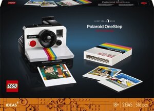 Конструктор LEGO Ideas Фотоапарат Polaroid OneStep SX-70, 516 деталей (21345)