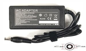 Блок живлення для ноутбуків ACER, ASUS 220V, 19V 65W 3.42A (5.5*2.5) AC65F5525