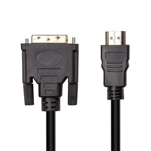 Відео кабель PowerPlant HDMI (M) - DVI (M), 1.8 м CA912568