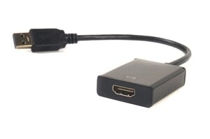 Кабель-перехідник PowerPlant HDMI female - USB 3.0 M CA910373