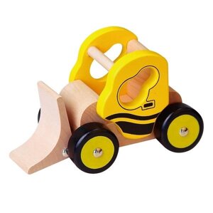 Дерев'яна машинка Viga Toys Бульдозер (59672VG)