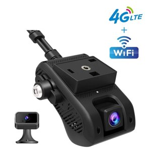 Автомобільний відеореєстратор з 4G + WIFI + GPS Jimi JC400 з передачею відео через інтернет (внутрішня камера винесена