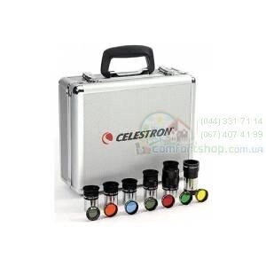 Набір окулярів та фільтрів Celestron, 1,25" (94303)