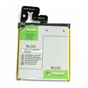 Акумулятор PowerPlant Lenovo S850, S850T (BL220) 2200mAh DV00DV6302