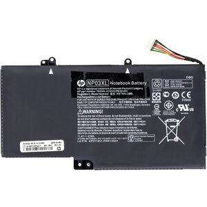 Акумулятор для ноутбуків HP Envy 15-U010DX (NP03XL) 11.4V 3720mAh (original) NB460847