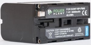 Акумулятор PowerPlant Sony NP-F960, NP-F970 6600mAh DV00DV1033