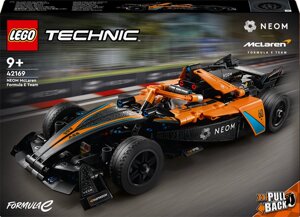 Конструктор LEGO Автомобіль для перегонів NEOM McLaren Formula E 452 деталі (42169)