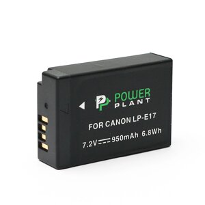 Акумулятор PowerPlant Canon LP-E17 950mAh DV00DV1410