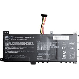 Акумулятор PowerPlant для ноутбуків ASUS V451L (B41N1304) 14.4V 2600mAh NB431403