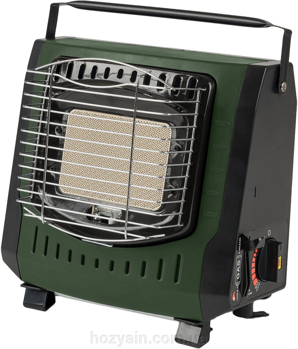 Портативний газовий обігрівач Highlander Compact Gas Heater Green (GAS056-GN) від компанії hozyain. com. ua - фото 1